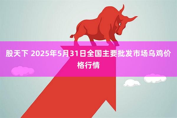 股天下 2025年5月31日全国主要批发市场乌鸡价格行情