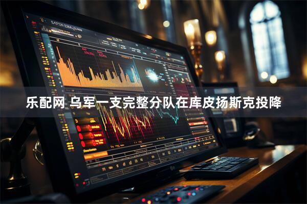乐配网 乌军一支完整分队在库皮扬斯克投降